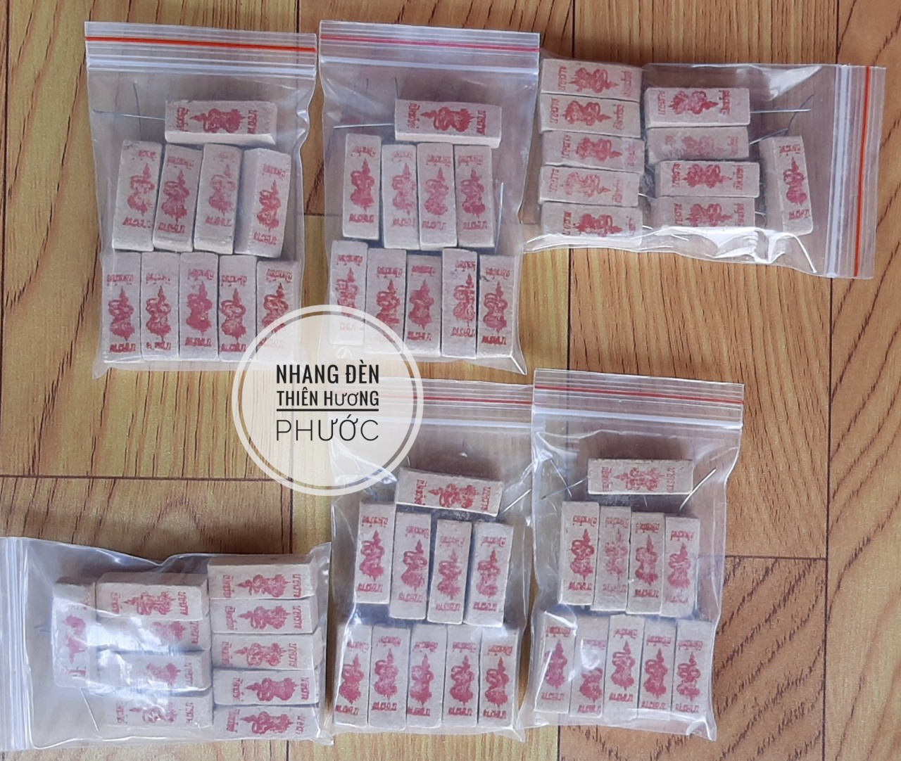 Nhang xin số Thái Lan 5 viên